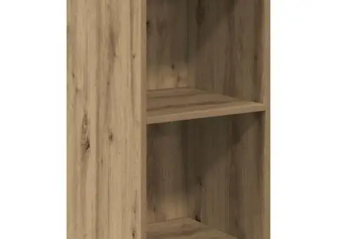 Set comodă TV 4 pcs stejar artizanal Lemn compozit - 5/5