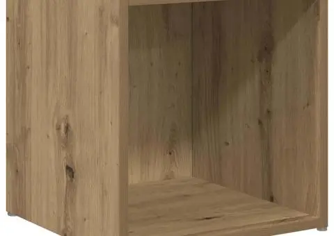 Set dulap TV cu raft cu depozitare 8 pcs Stejar Artizanal Lemn compozit - 5/5