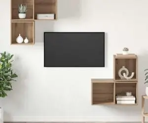 vidaXL Set dulap TV 4 pcs stejar artizanal 37 x 37 x 72 cm
