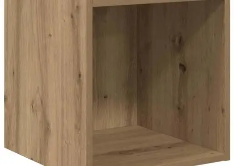 Set dulap TV 4 pcs stejar artizanal 37 x 37 x 72 cm - 5/5