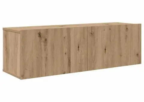 Set comodă TV 6 pcs stejar artizanal Mediu Lemn compozit - 5/5