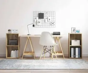 vidaXL Set comodă TV 2 pcs Stejar Artizanal 37 x 35 x 107 cm