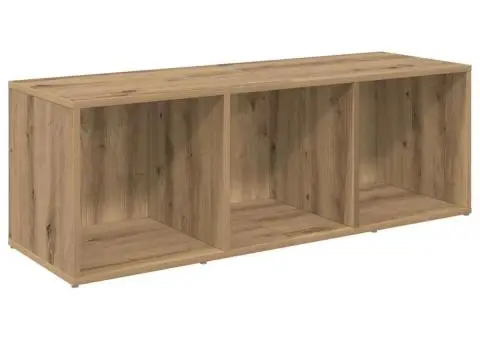 Cabinet TV cu raft 4 pcs Stejar artisanal 37 x 35 x 107.5 cm - 5/5