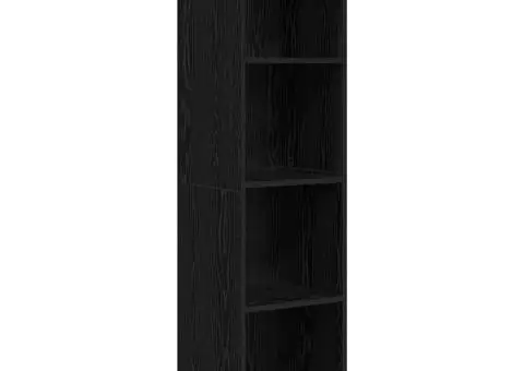 Set comodă TV 2 pcs Negru 37 x 37 x 142.5 cm Lemn compozit - 5/5