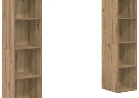 Set comodă TV 2 pcs Maro 37 x 37 x 142.5 cm Lemn compozit - 2/5