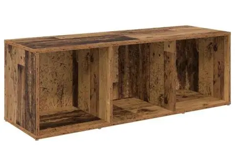 Set comodă TV 2 pcs Lemn Vechi 37 x 35 x 107 cm Lemn compozit - 5/5