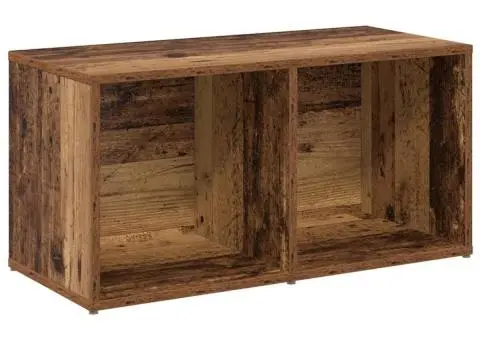Set comodă TV 2 pcs Lemn vechi 72 x 35 x 36.5 cm Lemn compozit - 5/5