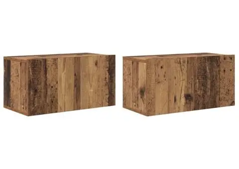 Set comodă TV 4 pcs Lemn vechi Mediu 30 x 60 x 30.5 cm - 5/5