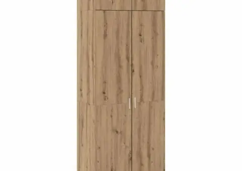 Dulap de depozitare cu raft Altele stejar artizanal 80 x 42.5 x 225 cm - 2/5