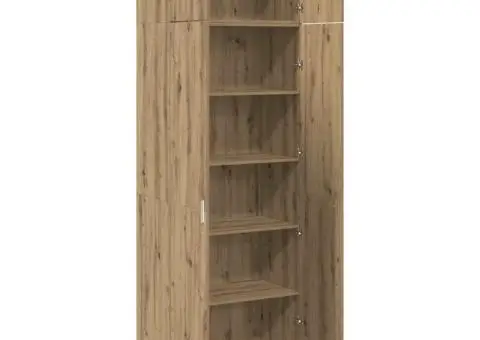 Dulap de depozitare cu raft Altele stejar artizanal 80 x 42.5 x 225 cm - 5/5