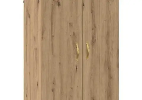 Mobilier cu Montaj pe Perete cu raft 2 pcs stejar artizanal - 3/5