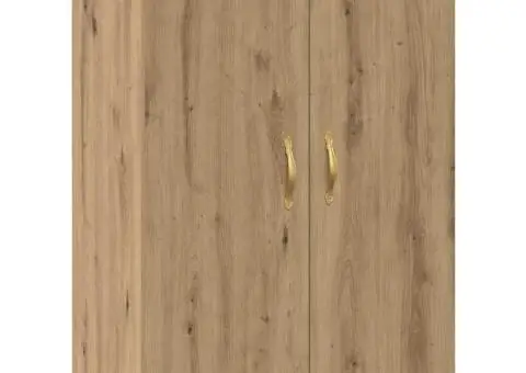 Mobilier cu Montaj pe Perete cu raft 2 pcs stejar artizanal - 5/5