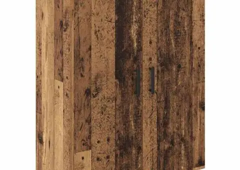 Mobilier cu Montaj pe Perete 2 pcs Lemn vechi 69.5 x 34 x 90 cm - 5/5