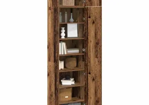 Dulap de depozitare Lemn vechi 50 x 41 x 225 cm Lemn compozit - 3/5