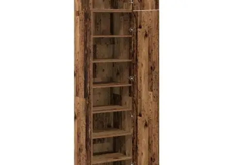 Dulap de depozitare Lemn vechi 50 x 41 x 225 cm Lemn compozit - 5/5