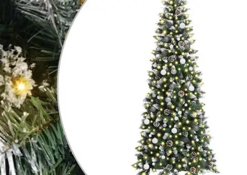 Brad de Crăciun artificial Verde 240 cm PVC - 2/5