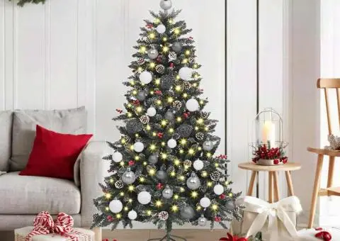 Brad de Crăciun artificial Verde 150 cm PVC - 1/5