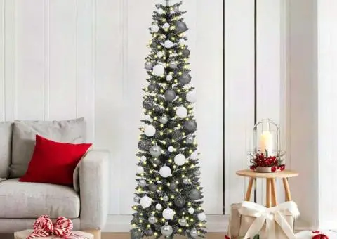 Brad de Crăciun artificial Verde 180 cm PVC - 1/5