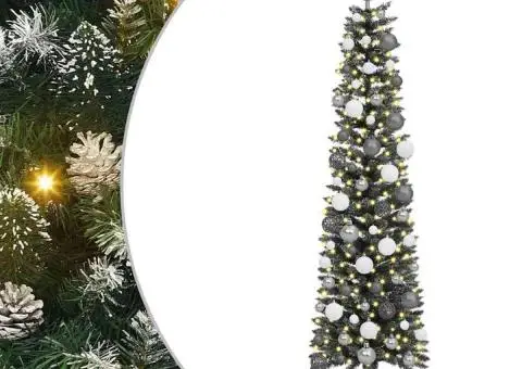 Brad de Crăciun artificial Verde 180 cm PVC - 2/5