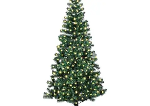 Brad de Crăciun artificial Verde 240 cm PVC - 3/5