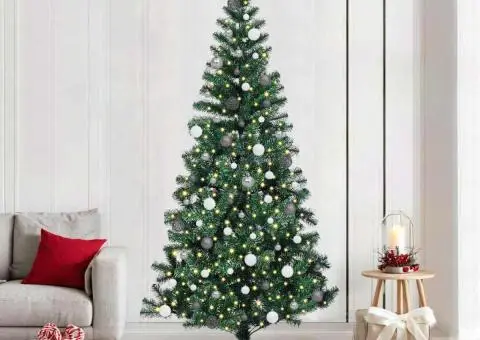 Brad de Crăciun artificial Verde 240 cm PVC - 1/5