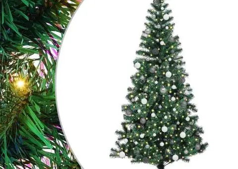 Brad de Crăciun artificial Verde 240 cm PVC - 2/5