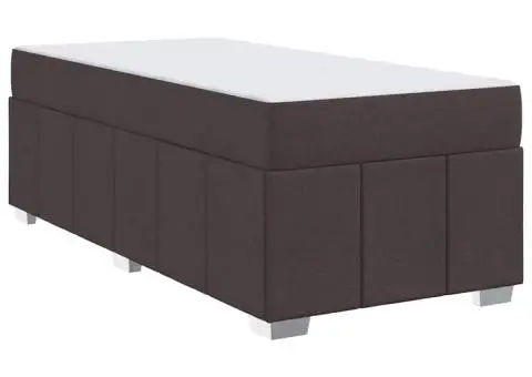 Cadru de pat Maro închis 80 x 200 cm țesătură - 2/5