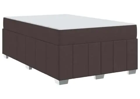 Cadru de pat Maro închis 120 x 200 cm țesătură - 2/5