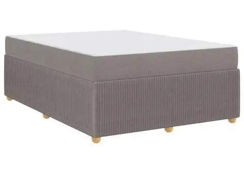 Cadru de pat Altele Gri taupe 160 x 200 cm țesătură - 2/5