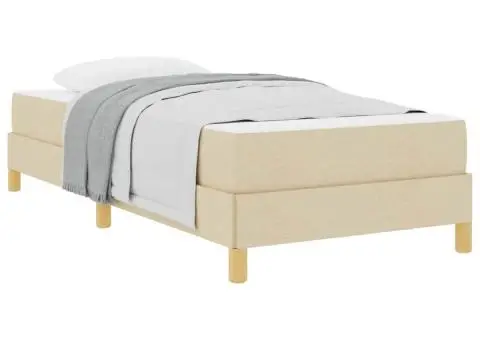 Pat cu arcuri Crema, Marron 100 x 200 cm - 3/5