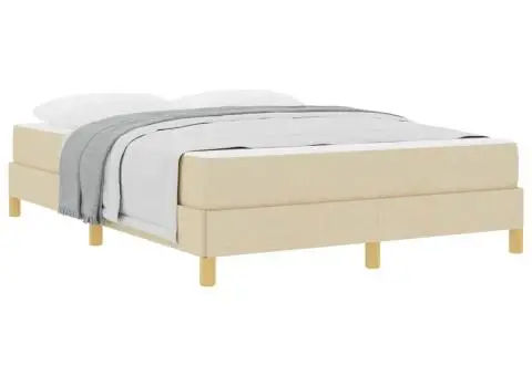 Pat cu arcuri Crema, Marron 140 x 200 cm - 3/5