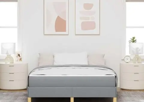 Pat cu arcuri Taupe, Maro 160 x 200 cm - 5/5