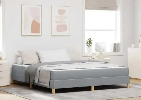 Pat cu arcuri Taupe, Maro 180 x 200 cm - 1/5