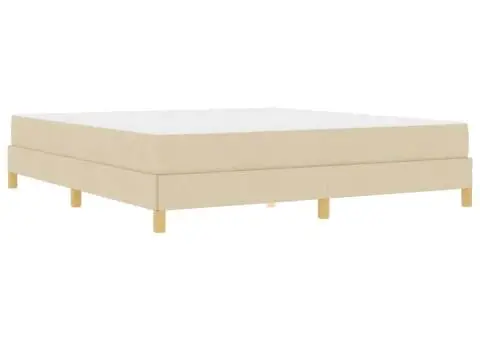 Pat cu arcuri Crema, Marron 180 x 200 cm - 2/5