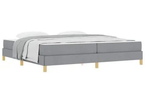 Pat cu arcuri Taupe, Maro 200 x 200 cm - 3/5