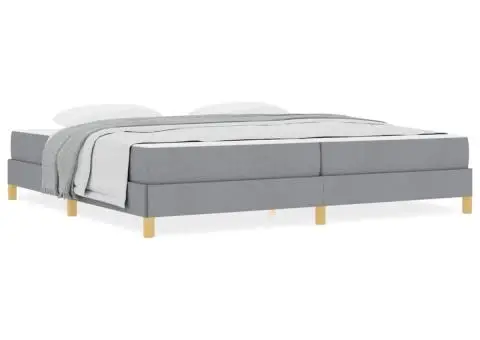 Pat cu arcuri Taupe, Maro 200 x 200 cm - 4/5