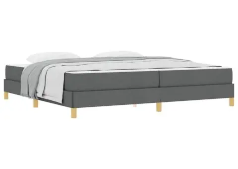 Pat cu arcuri Taupe, Maro 200 x 200 cm - 3/5