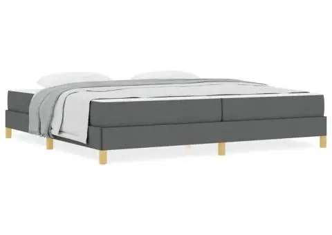 Pat cu arcuri Taupe, Maro 200 x 200 cm - 4/5