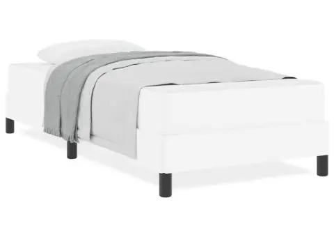 Pat Altele Alb pur 80 x 200 cm Piele artificială - 4/5