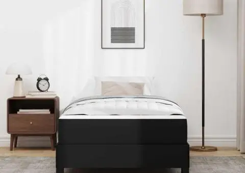 Pat Altele Negru 90 x 190 cm Piele artificială - 5/5