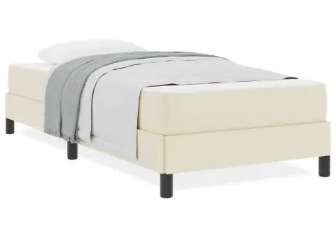 Pat Altele Crem 90 x 200 cm Piele artificială - 4/5