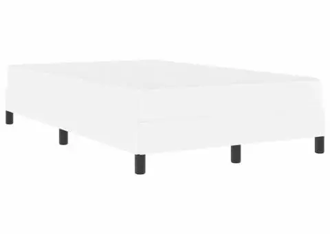 Pat Altele Alb pur 120 x 190 cm Piele artificială - 2/5