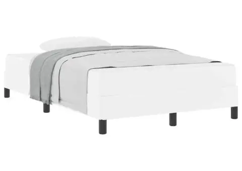 Pat Altele Alb pur 120 x 200 cm Piele artificială - 3/5