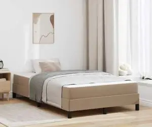 vidaXL Pat Altele Cappuccino 120 x 200 cm Piele artificială