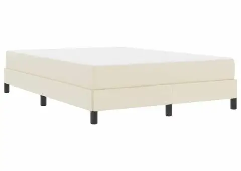 Pat Altele Crem 140 x 190 cm Piele artificială - 2/5