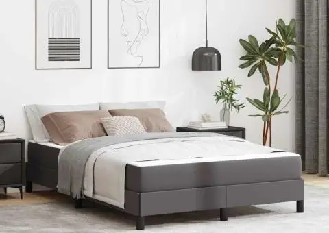 Pat Altele Gri 140 x 190 cm Piele artificială - 1/5
