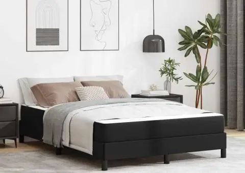 Pat Altele Negru 140 x 200 cm Piele artificială - 1/5