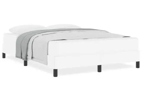 Pat Altele Alb pur 140 x 200 cm Piele artificială - 4/5