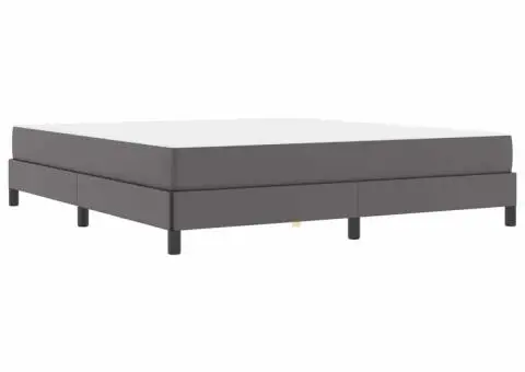 Pat Altele Gri 180 x 200 cm Piele artificială - 2/5