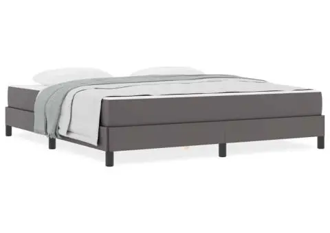 Pat Altele Gri 180 x 200 cm Piele artificială - 4/5